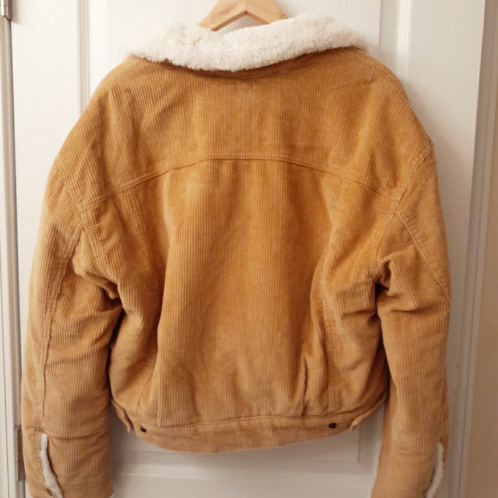 🎉HP!🎉 💎NWT Levi's Iced Coffee Corduroy Trucker Jacket - Picture 9 of 16